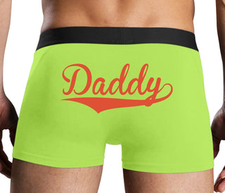 Daddy - Neon Yellow Boxer Brief