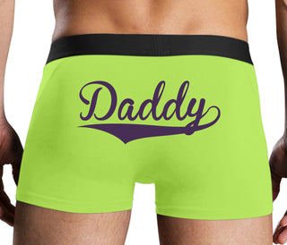 Daddy - Neon Yellow Boxer Brief