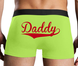 Daddy - Neon Yellow Boxer Brief