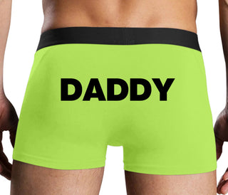 Daddy - Neon Yellow Boxer Brief