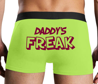 Daddy's Freak - Neon Yellow Boxer Brief