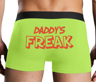 Daddy's Freak - Neon Yellow Boxer Brief