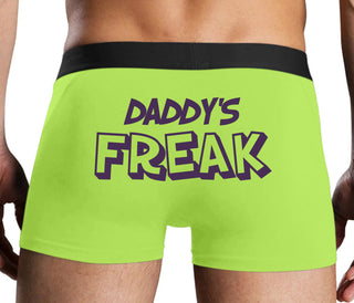 Daddy's Freak - Neon Yellow Boxer Brief