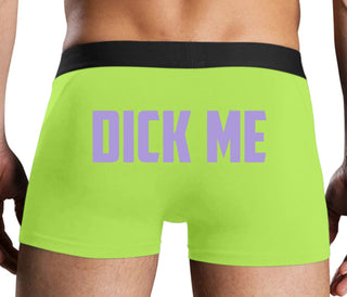Dick Me - Neon Yellow Boxer Brief