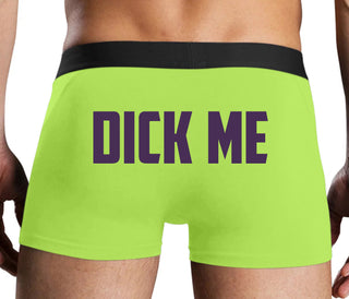 Dick Me - Neon Yellow Boxer Brief
