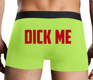 Dick Me - Neon Yellow Boxer Brief