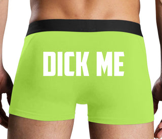 Dick Me - Neon Yellow Boxer Brief