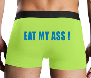 Eat My Ass - Neon Yellow Boxer Brief