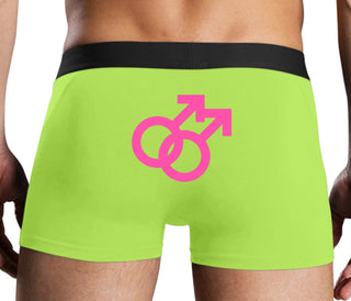Gay Sign - Neon Yellow Boxer Brief