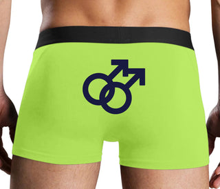 Gay Sign - Neon Yellow Boxer Brief