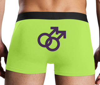 Gay Sign - Neon Yellow Boxer Brief