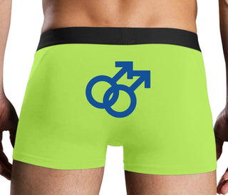Gay Sign - Neon Yellow Boxer Brief