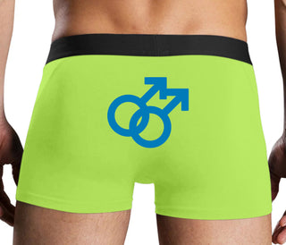 Gay Sign - Neon Yellow Boxer Brief