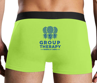 Group Therapy - Sharing Is Caring - Neon Yellow Boxer Brief