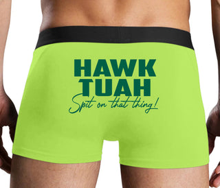 Hawk Tuah Spit On That Thing - Neon Yellow Boxer Brief