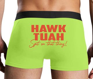 Hawk Tuah Spit On That Thing - Neon Yellow Boxer Brief