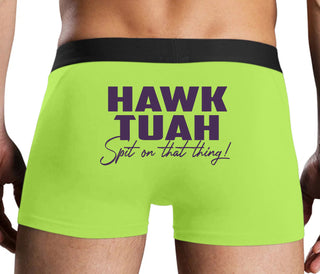 Hawk Tuah Spit On That Thing - Neon Yellow Boxer Brief