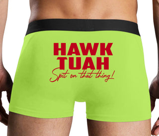 Hawk Tuah Spit On That Thing - Neon Yellow Boxer Brief