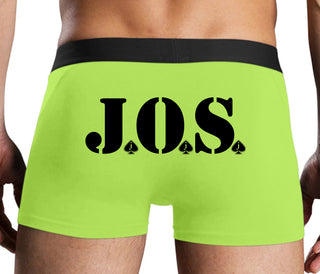 Jack Of Spades - Neon Yellow Boxer Brief