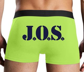 Jack Of Spades - Neon Yellow Boxer Brief