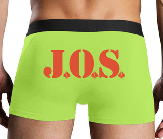 Jack Of Spades - Neon Yellow Boxer Brief