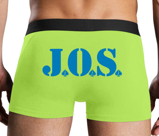 Jack Of Spades - Neon Yellow Boxer Brief