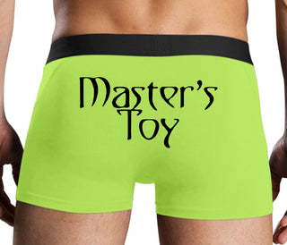 Master's Toy - Neon Yellow Boxer Brief