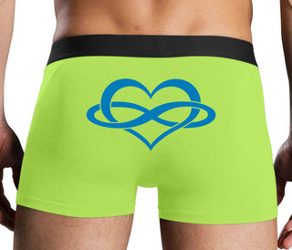 Polyamory Logo - Neon Yellow Boxer Brief