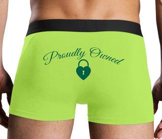 Proudly Owned - Neon Yellow Boxer Brief