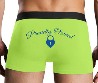 Proudly Owned - Neon Yellow Boxer Brief