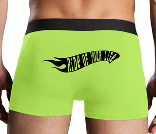 Ride Of Your Life - Neon Yellow Boxer Brief