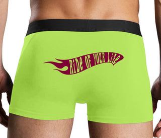 Ride Of Your Life - Neon Yellow Boxer Brief