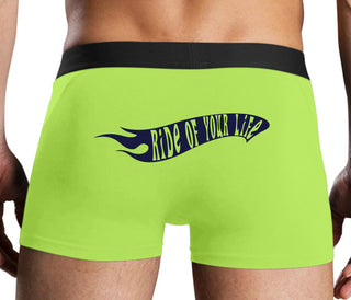 Ride Of Your Life - Neon Yellow Boxer Brief