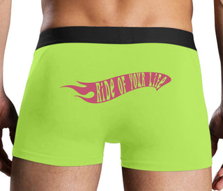 Ride Of Your Life - Neon Yellow Boxer Brief