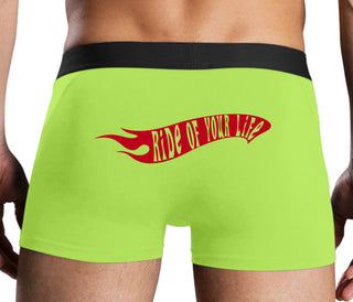 Ride Of Your Life - Neon Yellow Boxer Brief