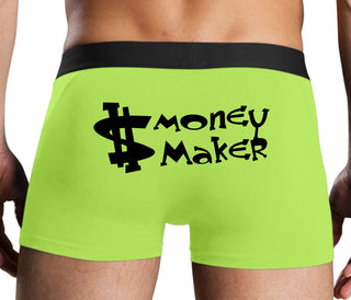 Money Maker - Neon Yellow Boxer Brief