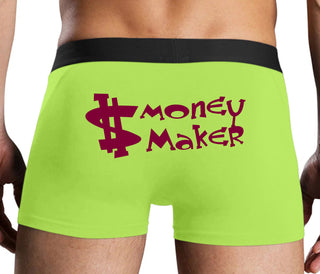Money Maker - Neon Yellow Boxer Brief