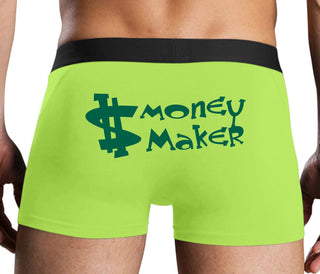 Money Maker - Neon Yellow Boxer Brief