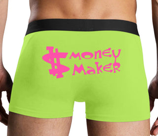 Money Maker - Neon Yellow Boxer Brief