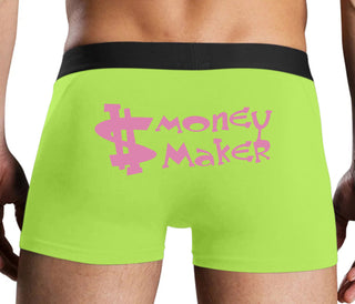 Money Maker - Neon Yellow Boxer Brief