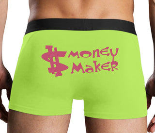 Money Maker - Neon Yellow Boxer Brief