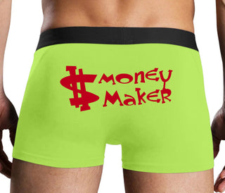 Money Maker - Neon Yellow Boxer Brief