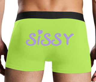 Sissy - Neon Yellow Boxer Brief