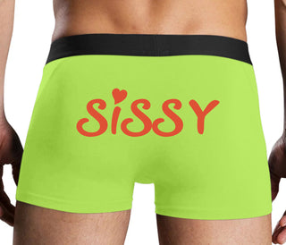 Sissy - Neon Yellow Boxer Brief