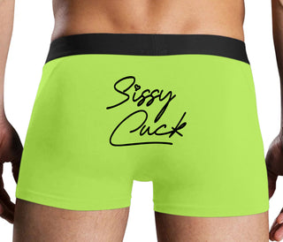 Sissy Cuck - Neon Yellow Boxer Brief