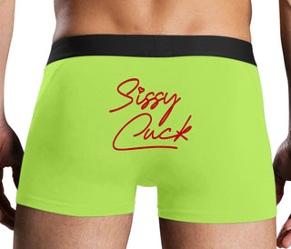 Sissy Cuck - Neon Yellow Boxer Brief