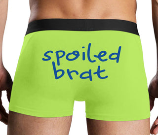 Spoiled Brat - Neon Yellow Boxer Brief