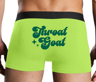 Throat Goat - Deep Throat Expert - Neon Yellow Boxer Brief