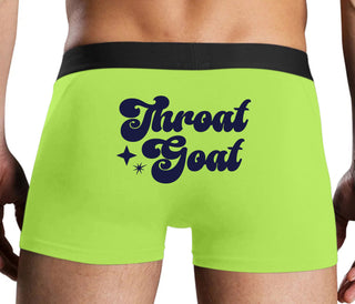 Throat Goat - Deep Throat Expert - Neon Yellow Boxer Brief
