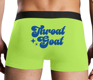 Throat Goat - Deep Throat Expert - Neon Yellow Boxer Brief